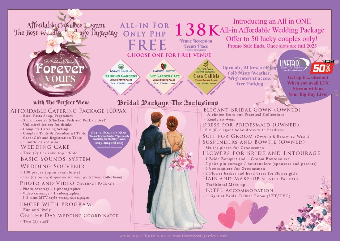 forever yours wedding package
