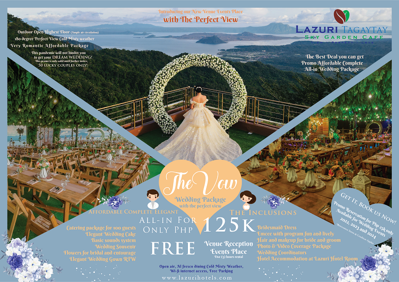 the vow wedding package