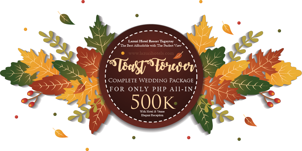 toast forever wedding package